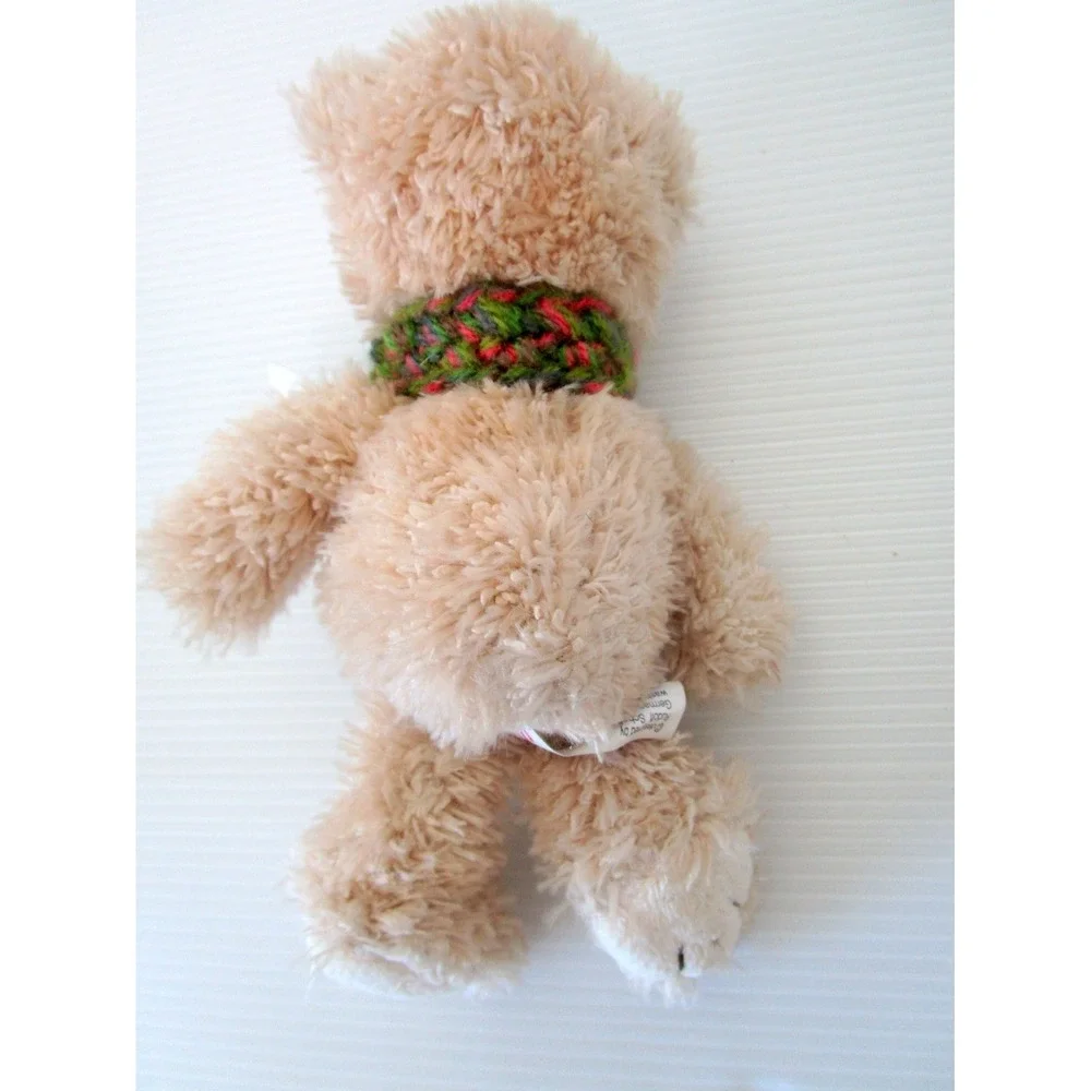Rudolf Schaffer Plush German Teddy Bear Knit Scarf 7